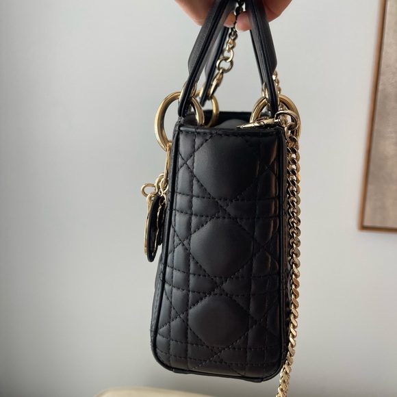 Lady Dior Mini Black - Picture 2 of 9